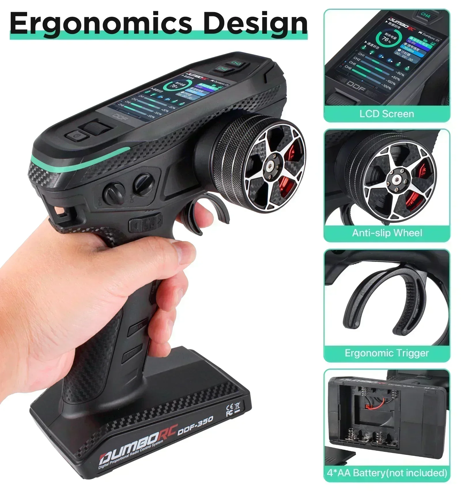 DUMBORC DDF-350 10CH RC Teleco - Drone Racing Receiver recensione e prezzo