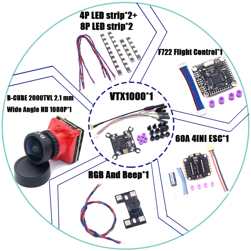 RCtoSky F4V3S PLUS F722 F745 H - Drone Racing Flight Controller recensione e prezzo