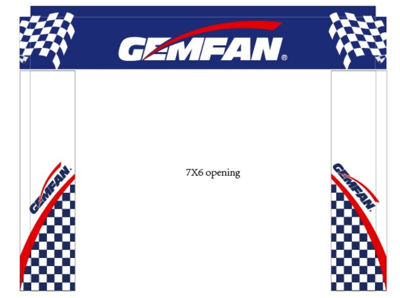 Gemfan 305*236CM 7 x6ft FPV Ra - Drone Racing Gate recensione e prezzo